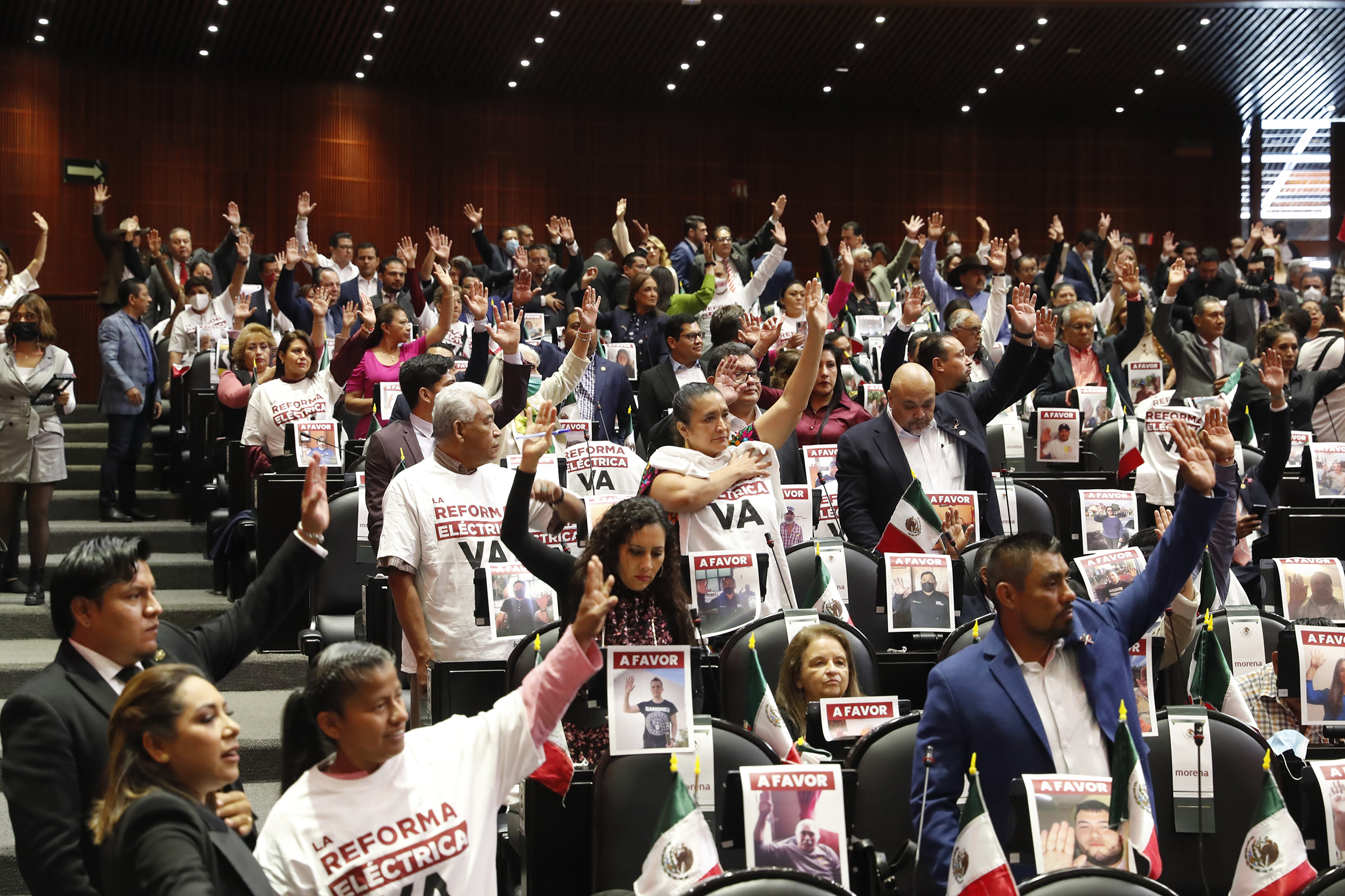 Diputados federales de Hidalgo reaccionan al rechazo de la Reforma Eléctrica