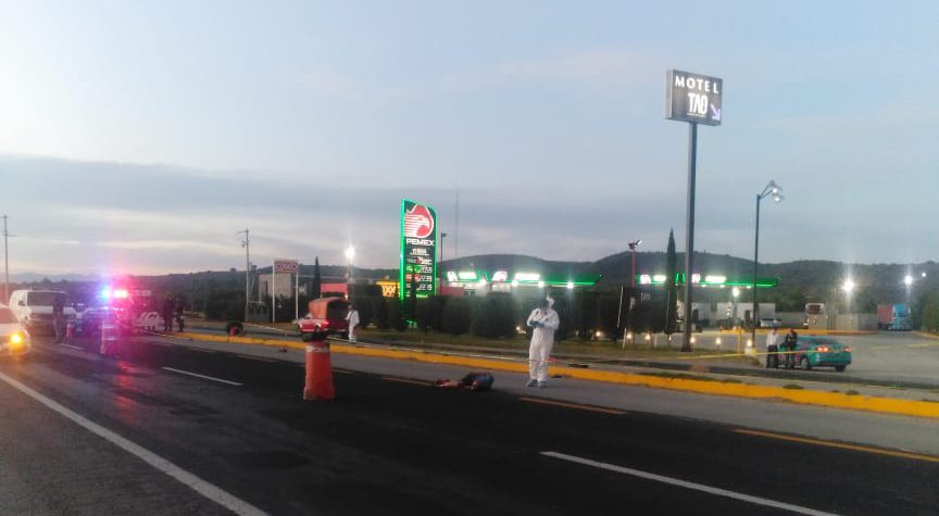 Pierde la vida un hombre atropellado en la Pachuca-Ciudad Sahagún