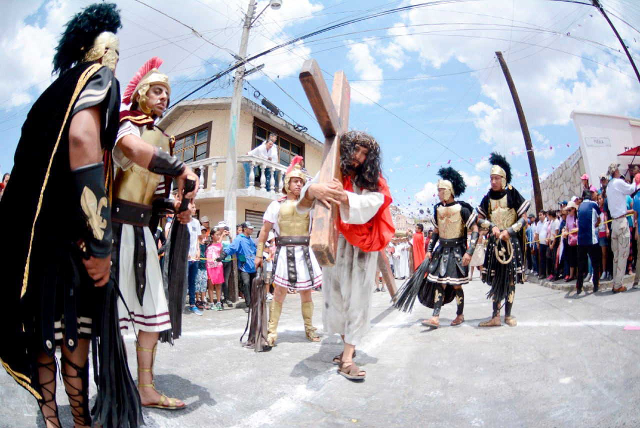 Regresan estos tres viacrucis de Pachuca