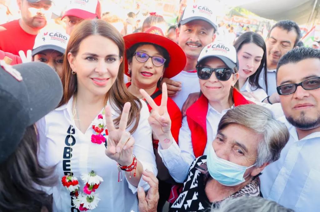 Carolina Viggiano se compromete a exigir la rehabilitación de la carretera México-Tampico