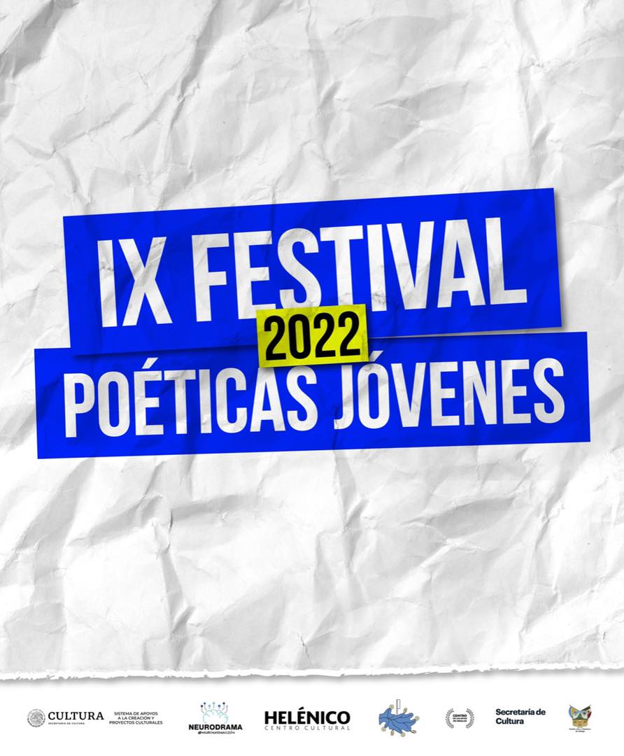 Lista la convocatoria para XI Festival Poética Jóvenes 2022