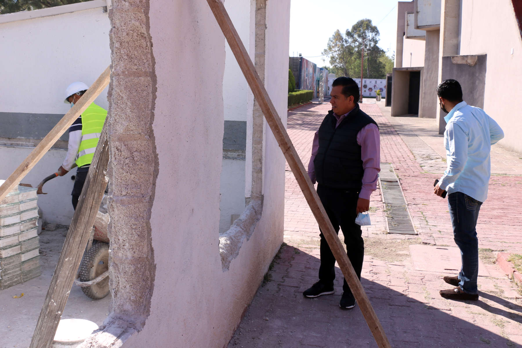 Inician trabajos de remodelación en Congreso de Hidalgo