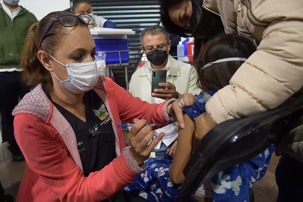 Vacunación infantil rezagada a dos semanas del regreso a clases en Hidalgo