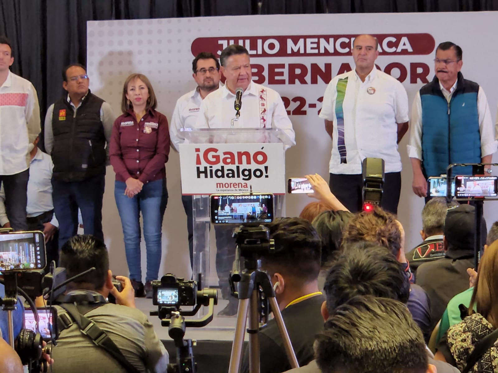 Julio Menchaca: el mensaje que emitió tras conocer resultados preliminares que lo favorecen