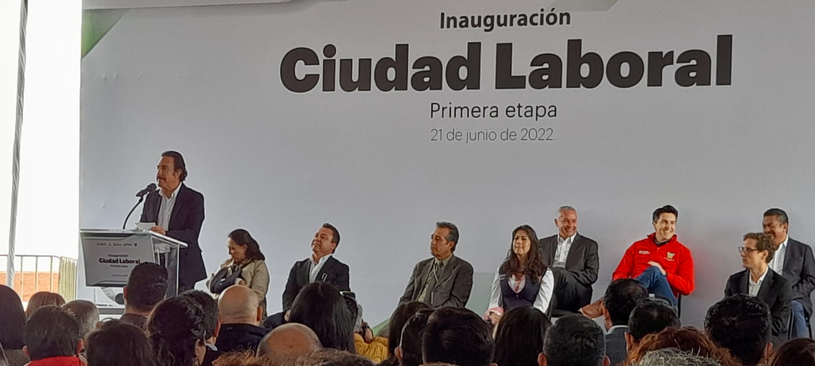 Omar Fayad pone en marcha primera etapa de la Ciudad Laboral