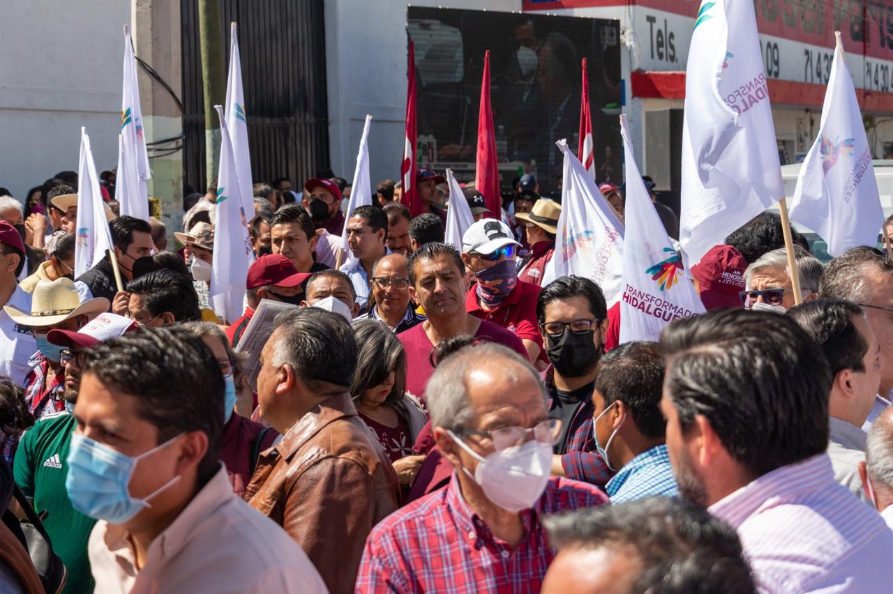 “Este arroz ya se coció”, dijo Julio Menchaca a seguidores