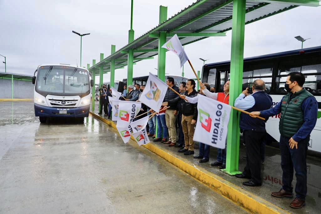 Omar Fayad da banderazo de salida a nueva ruta intermunicipal