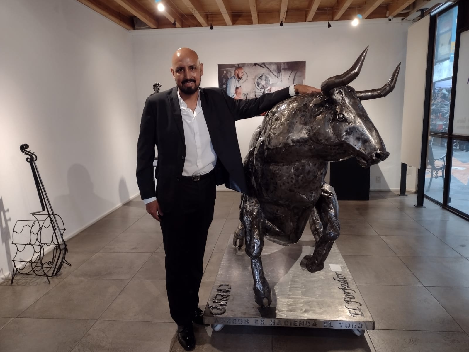 “Armonías desde la fragua”, exposición de escultura de Onésimo Ávila