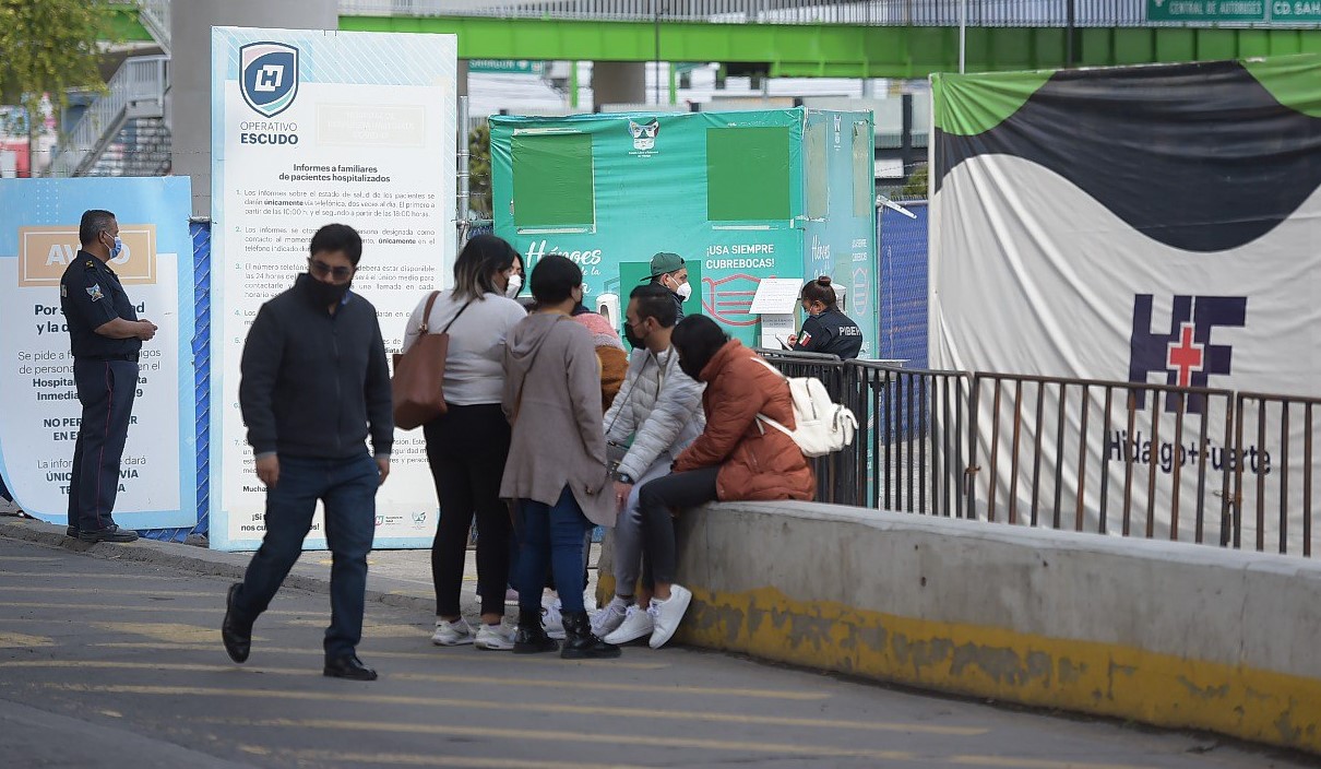 Covid 19: quinta ola de satura tres hospitales en Hidalgo