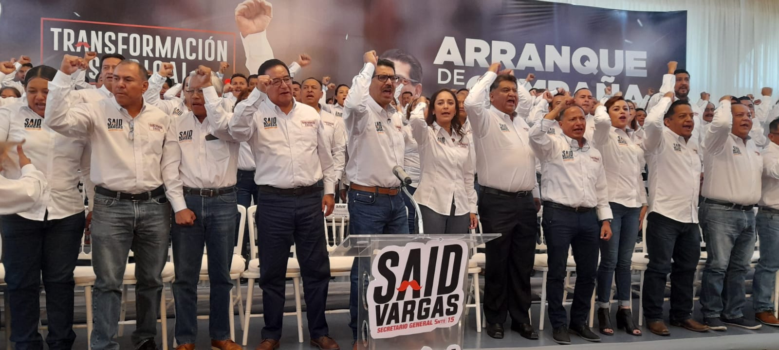 Said Vargas es el nuevo líder del SNTE Hidalgo; Julio Mayorga reconoce derrota