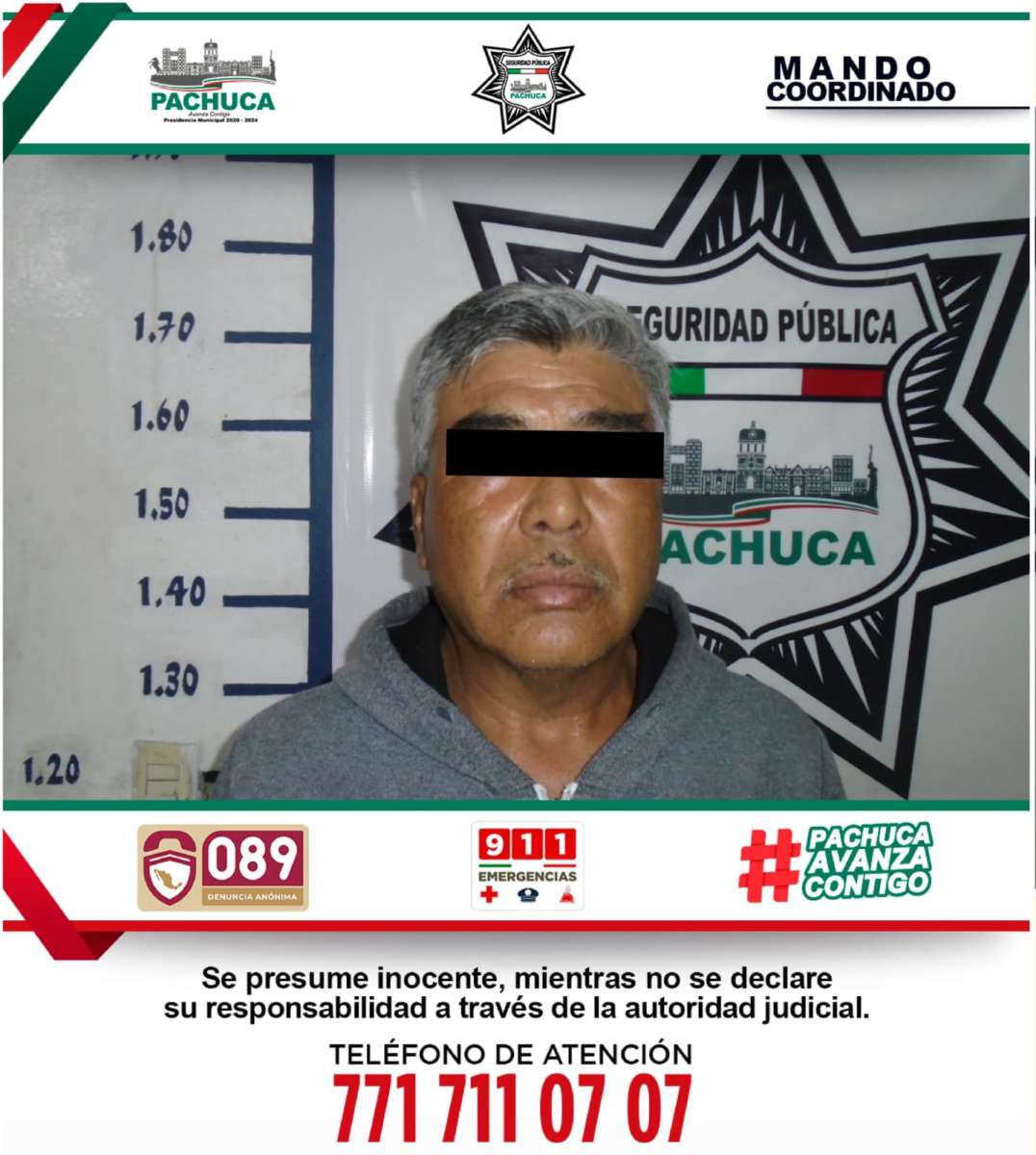 Detienen policías de Pachuca a presunto agresor sexual