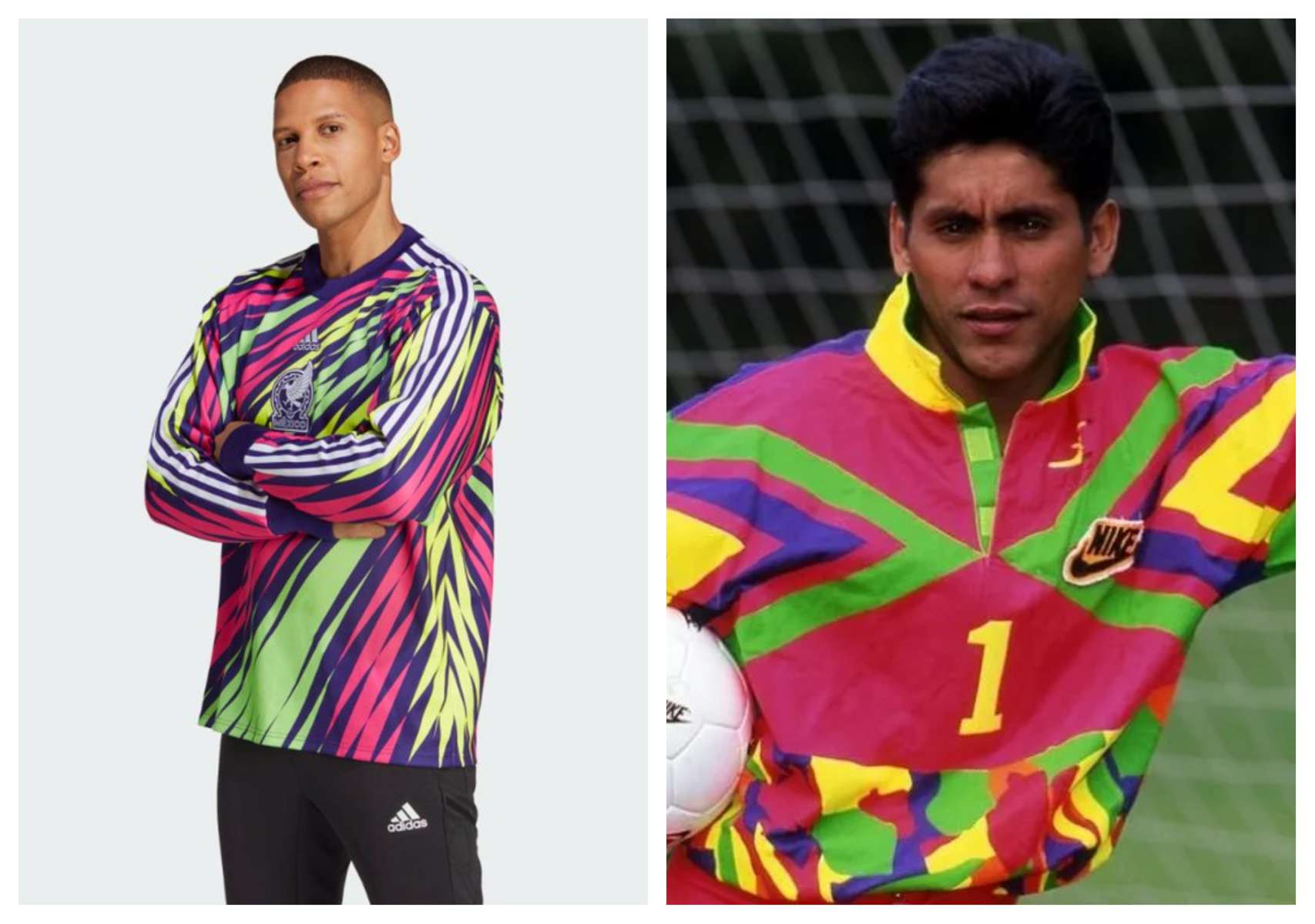 Jorge Campos: Adidas rinde homenaje al exportero con jersey mundialista