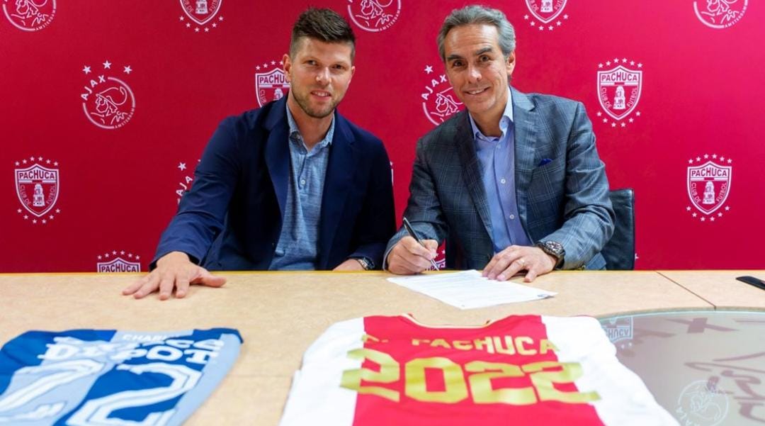 Grupo Pachuca firma convenio con el Ajax