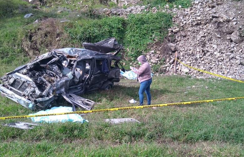 Mueren dos personas tras accidente en Juárez, Hidalgo