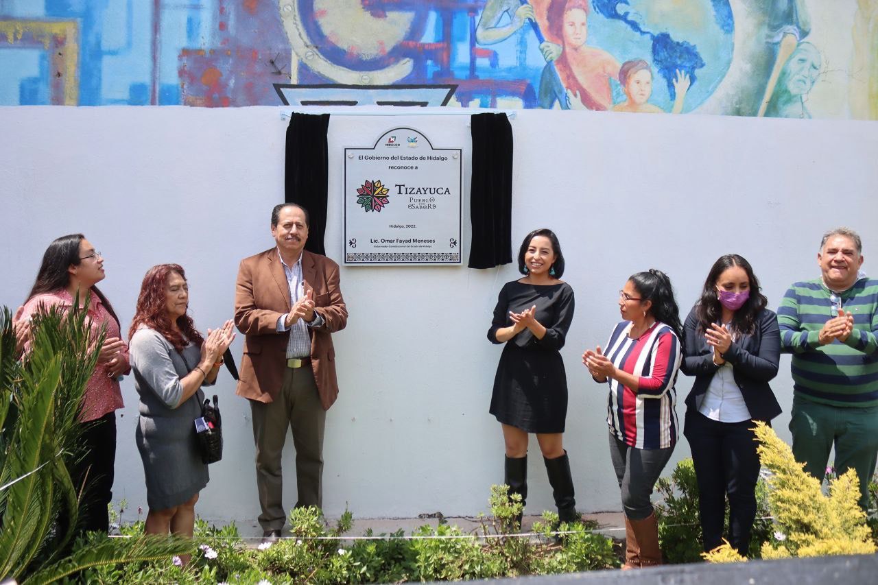 Develan placa de ‘Pueblo con Sabor’ en Tizayuca