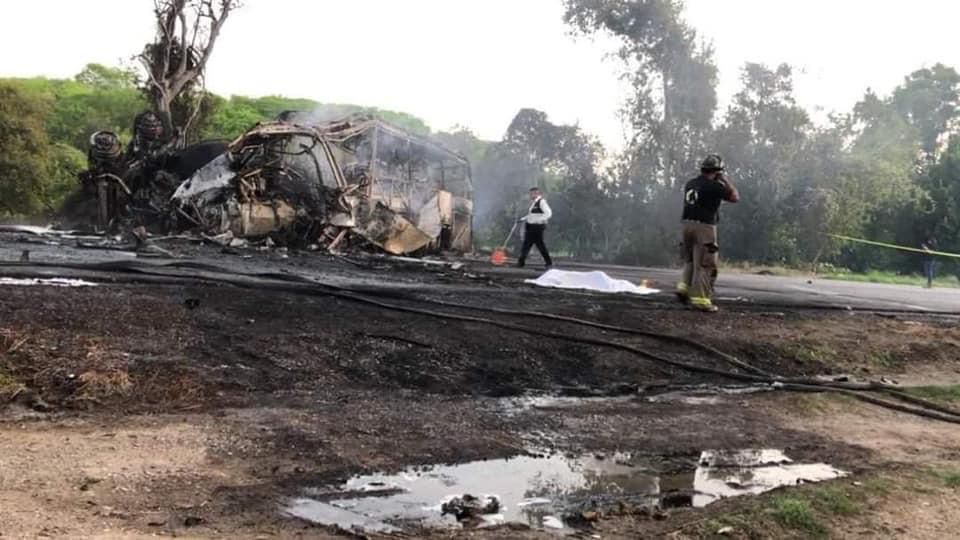 Vinculan a proceso a conductor de tráiler por accidente en la Cd. Victoria-Monterrey