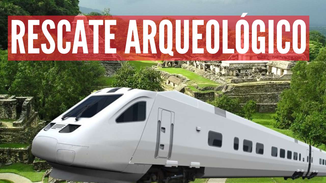 Salvamento arqueológico en el Tren Maya