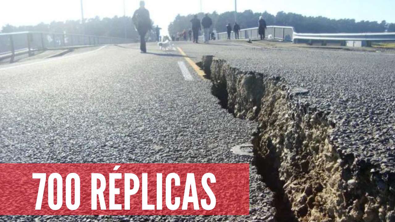 Se han registrado casi 700 réplicas  del sismo del 19 de septiembre