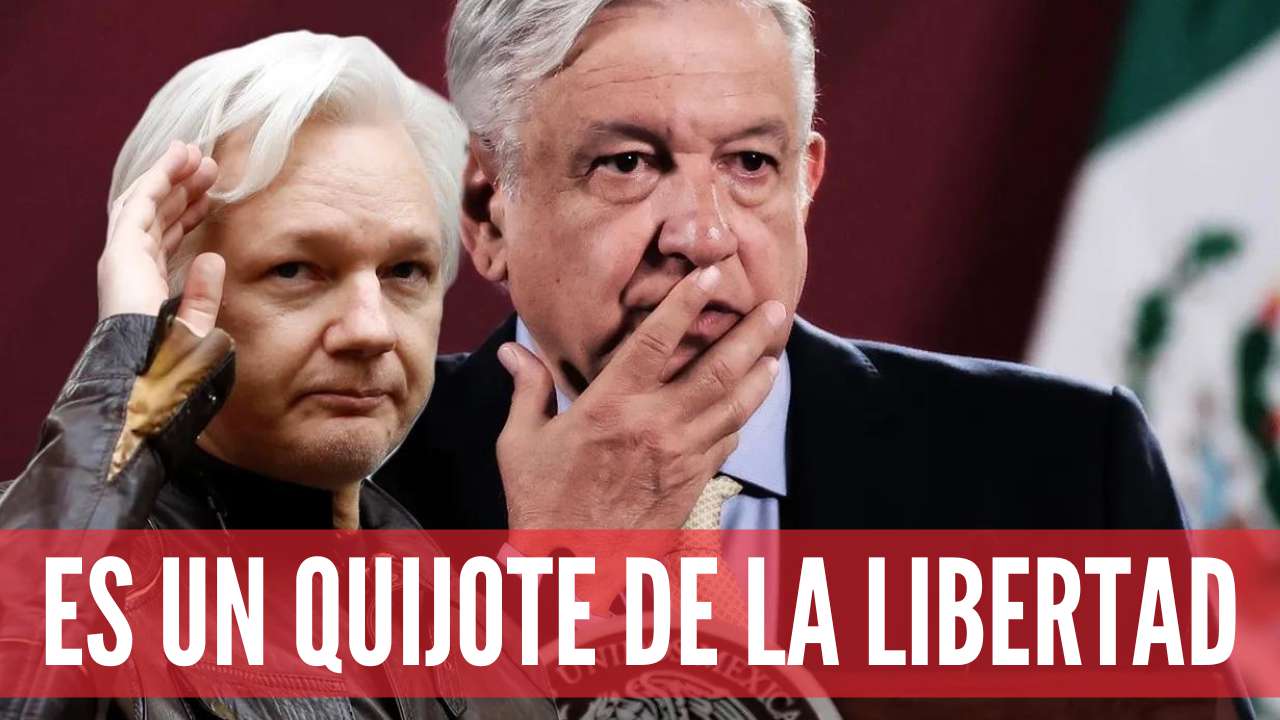 “No merece estar en la cárcel”  AMLO sobre Julian Assange