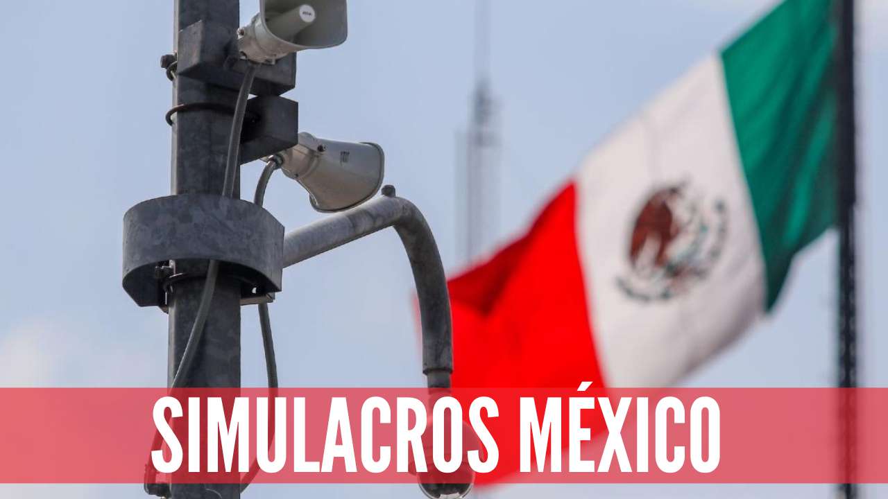 Se harán simulacros en México 3 veces al año