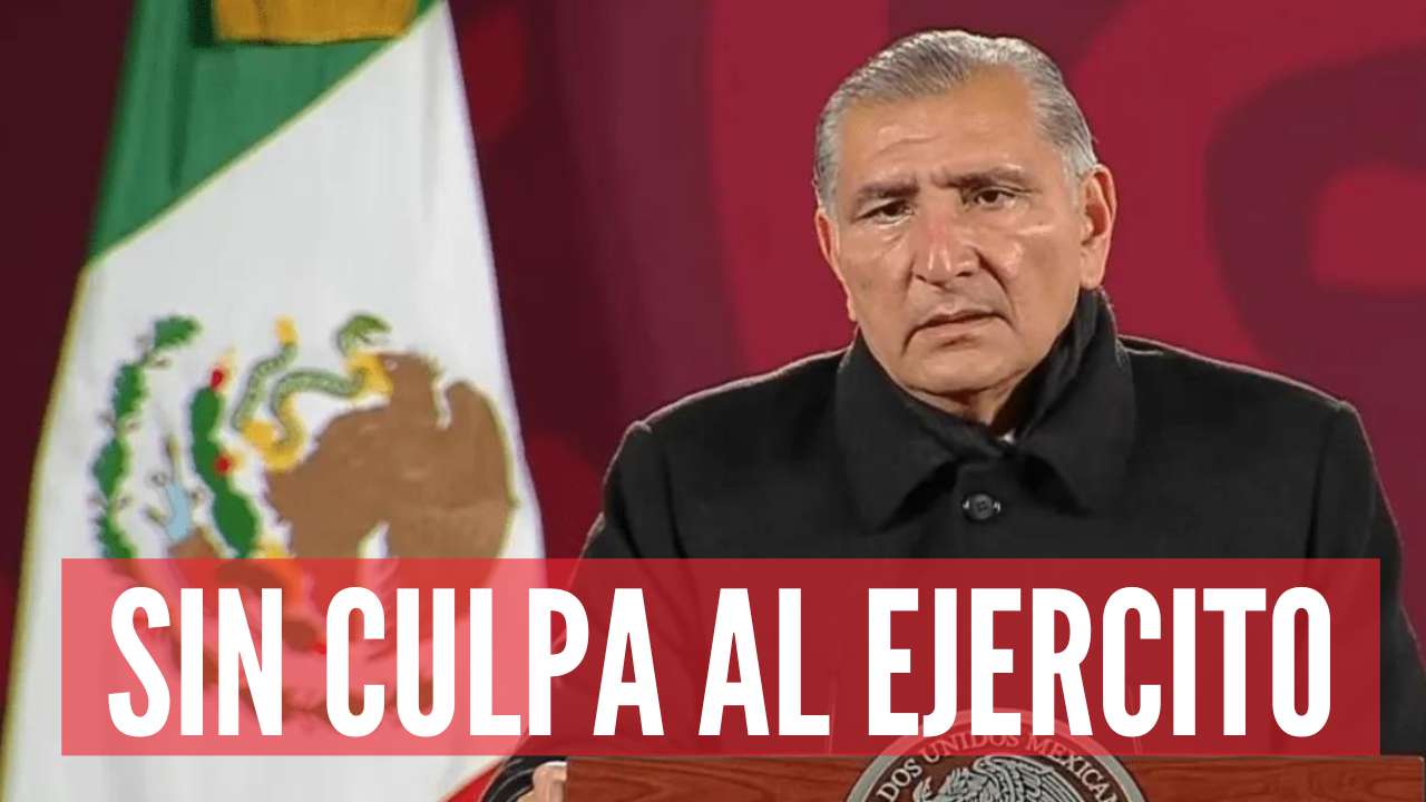 “No se debe de culpar al ejército  en el caso Ayotzinapa” Adán Augusto