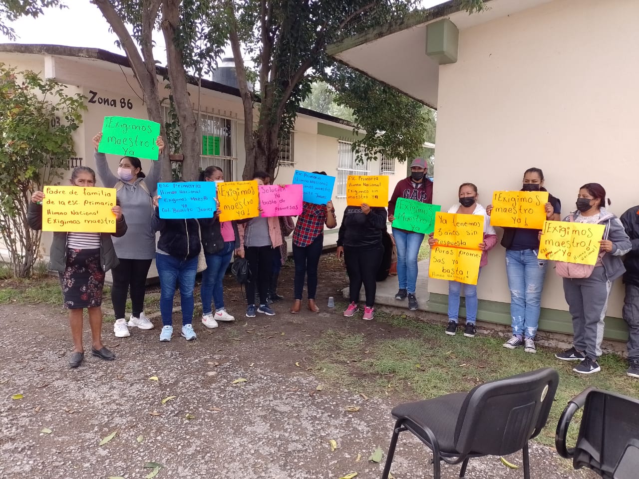 Escuela primaria de Tula logra asignación de docente, luego de 3 años