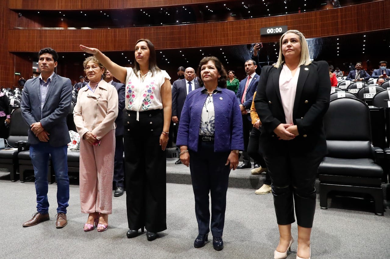 Releva Yolis Jiménez a Simey Olvera en legislatura de San Lázaro