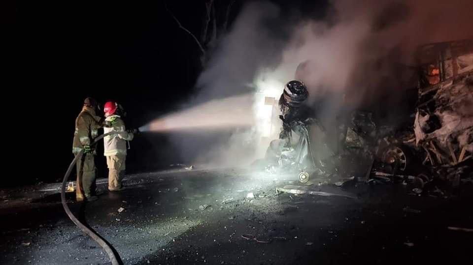 Detienen a conductor de pipa que provocó accidente en la Victoria-Monterrey