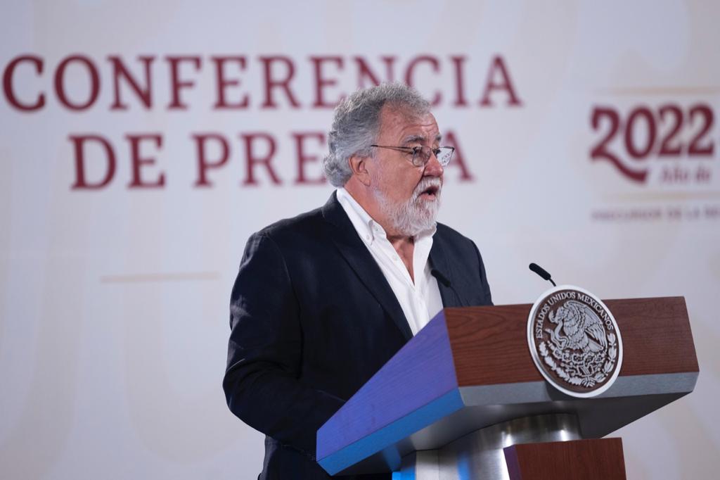 Confirma AMLO la renuncia de Encinas a la subsecretaría de DH