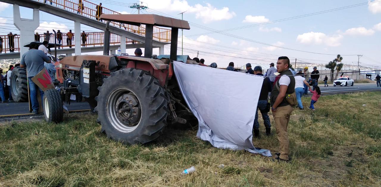 Autopista México-Pachuca: pobladores de Acayuca bloquean carretera