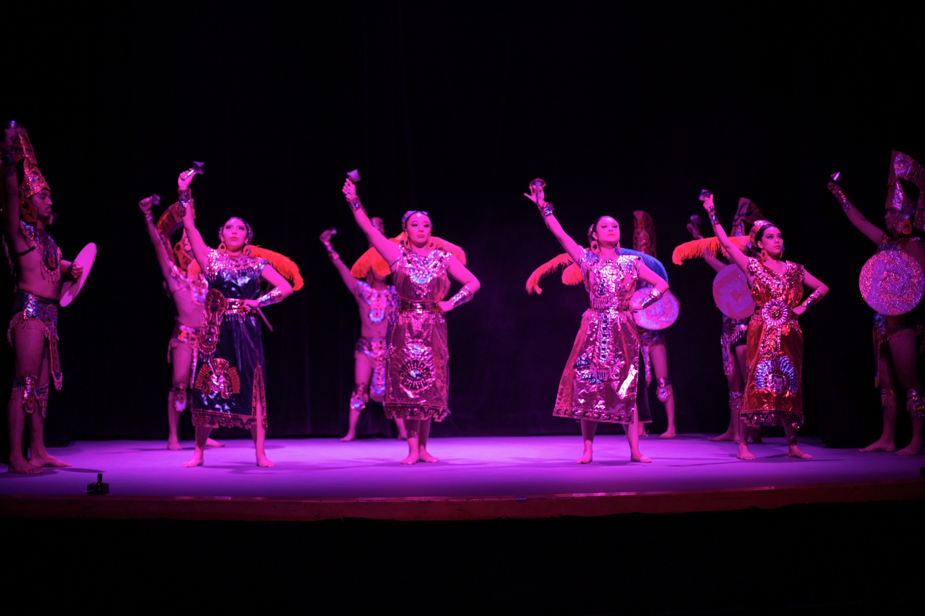 Comenzó el Festival Internacional del Folklor de Hidalgo