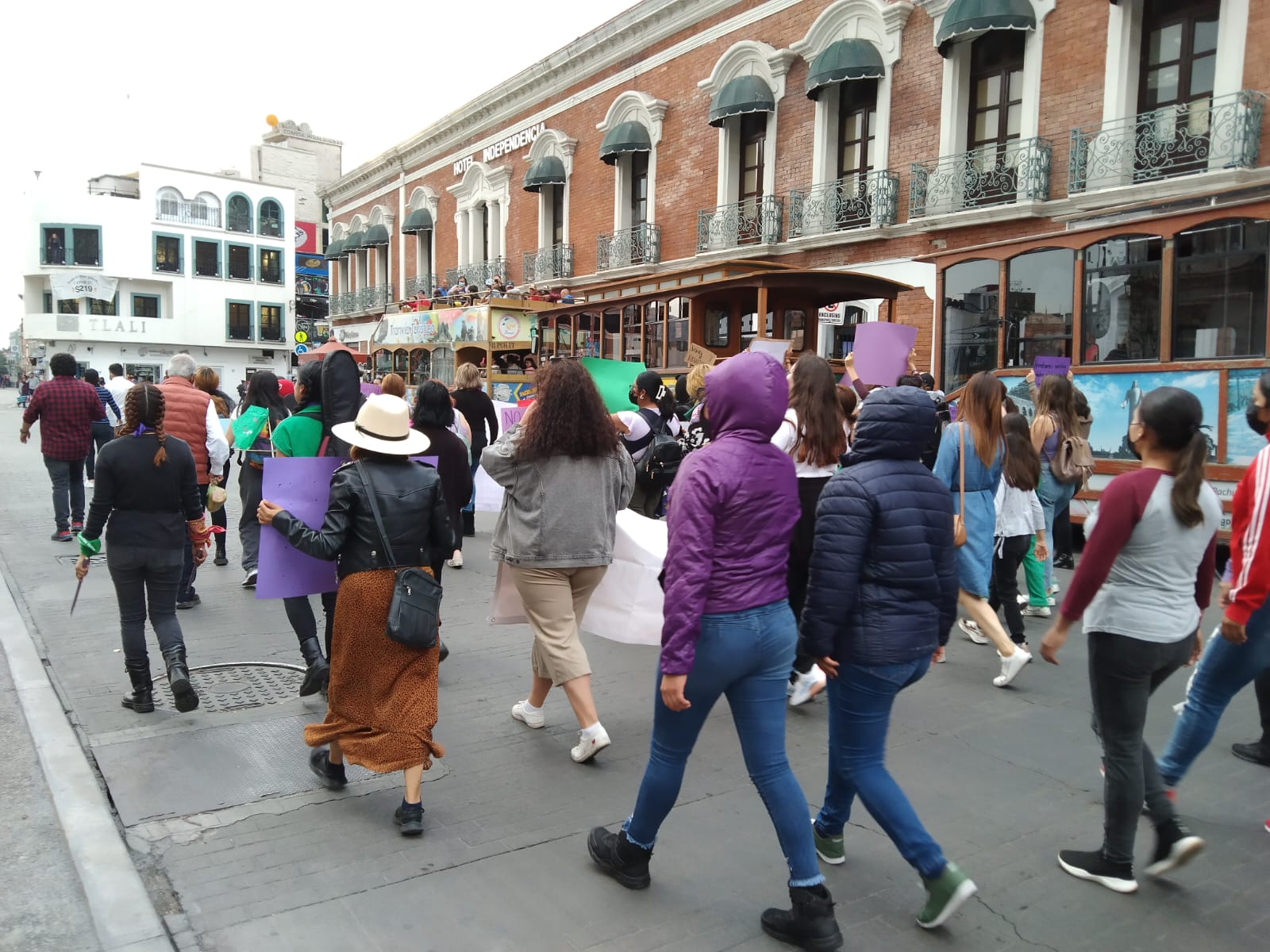 En Pachuca piden fin a la violencia contra las mujeres