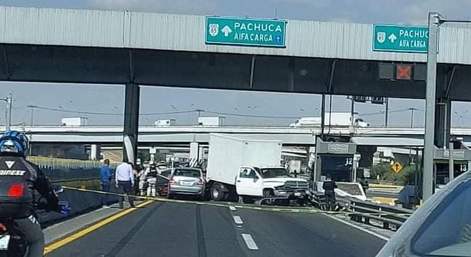 Cierran la carretera México-Pachuca por accidente