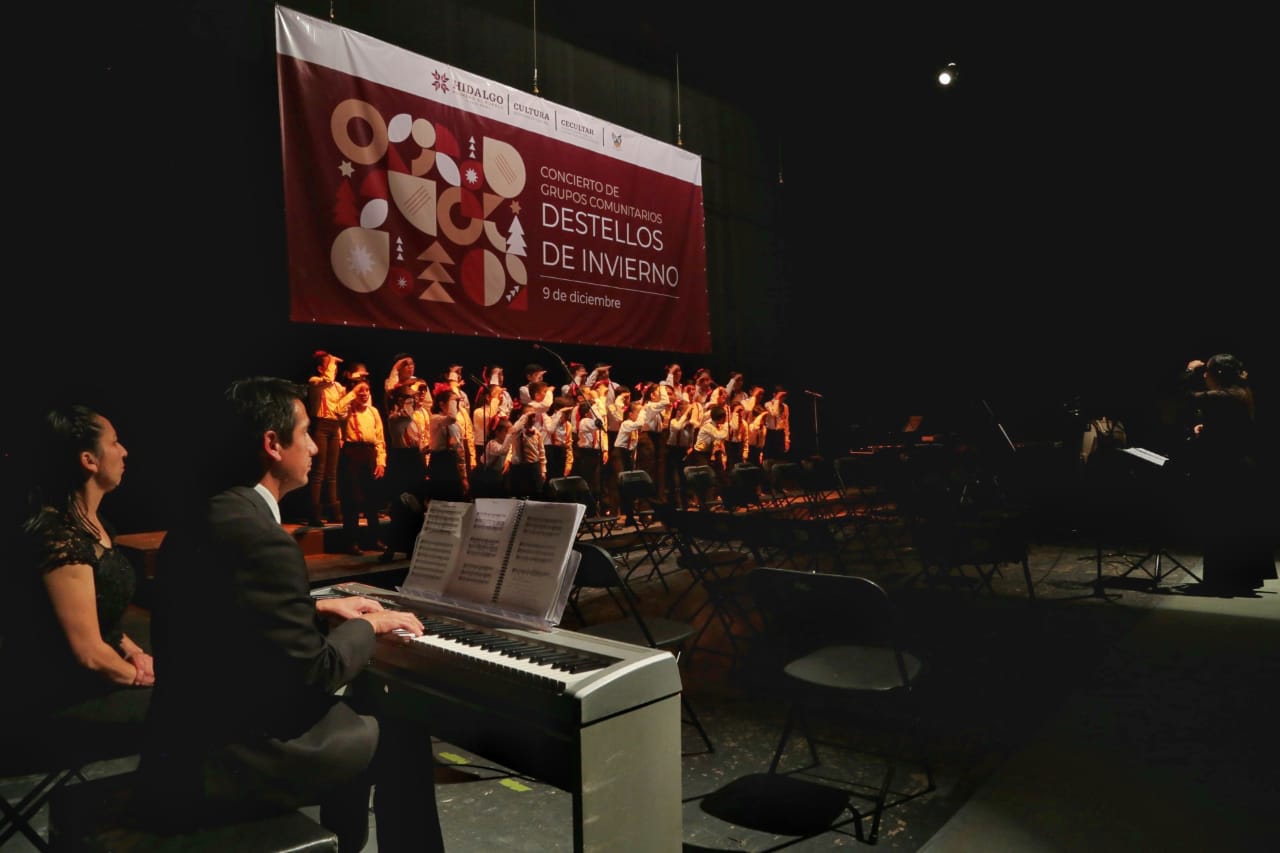 Realizan concierto “Grupos Comunitarios Destellos de Invierno”