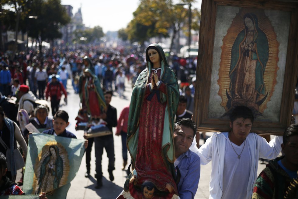 Hambre, cansancio y fe: así llegan los peregrinos a la Basílica de Guadalupe