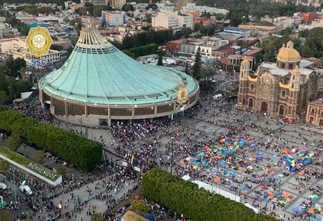 Van más de 3 millones de peregrinos en Basílica de Guadalupe