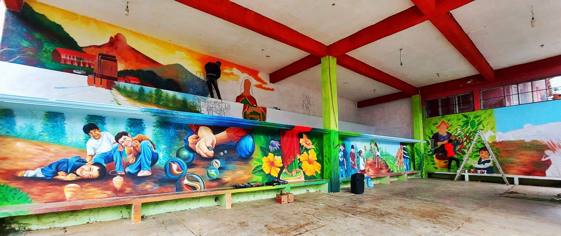 Se inaugurará en Calnali el mural ‘Memorias del Barrio de San Juan’