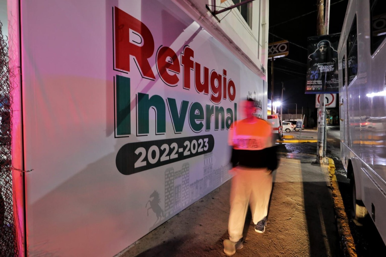 Refugio Invernal de Pachuca se encuentra al 50% de su capacidad