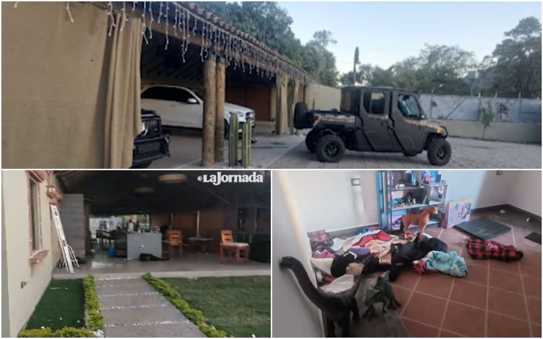 VIDEO. Así quedó la casa de Ovidio Guzmán tras ser capturado