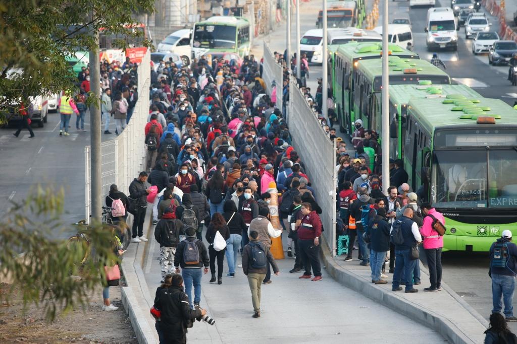 Línea 3 del Metro: caos en Indios Verdes para ingresar a la CDMX