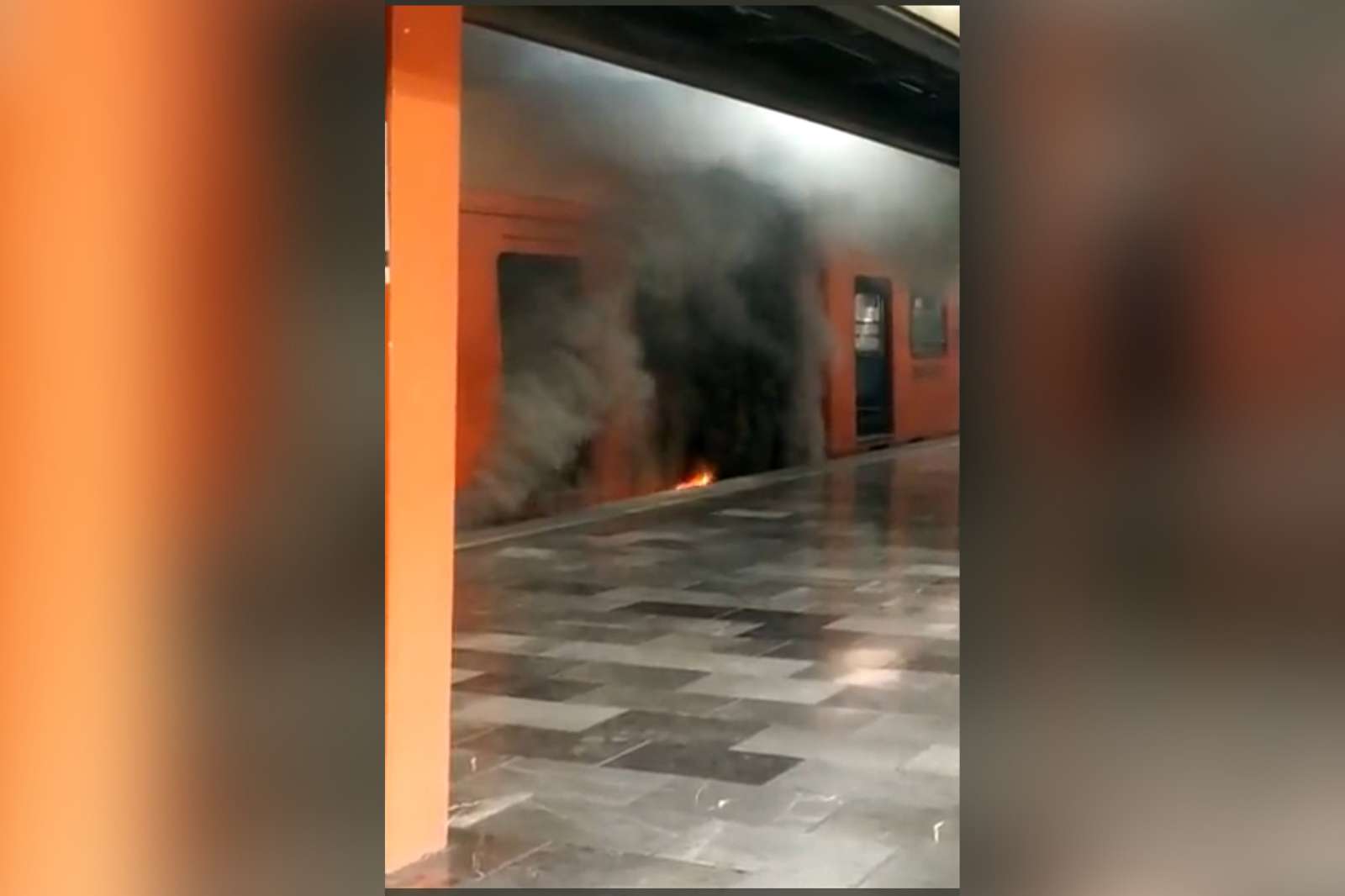 Metro CDMX: reportan incendio en vagón de la línea 5