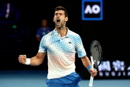 Novak Djokovic avanza a las semifinales del Abierto de Australia