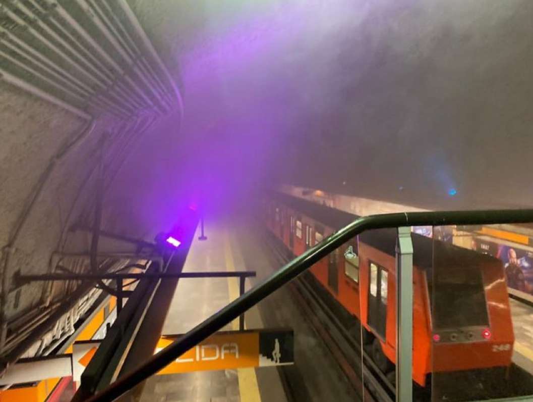 Línea 7 del Metro CDMX: reportan conato de incendio en Barranca del Muerto