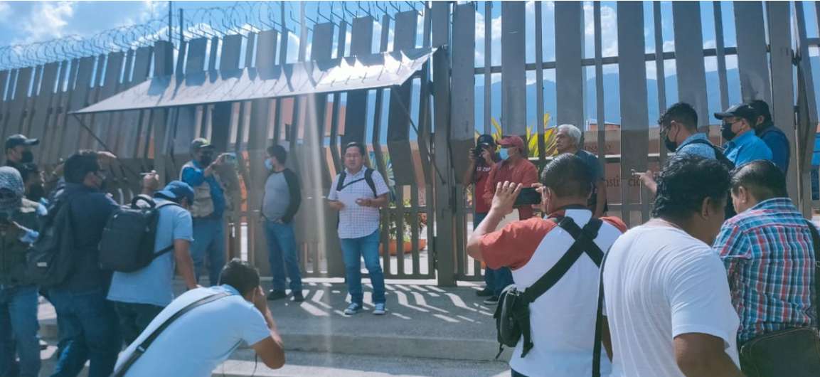 Protestan periodistas en Guerrero; piden intervención federal por compañeros desaparecidos