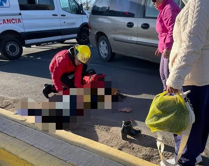 Muere joven tras ser atropellada en Cuautepec