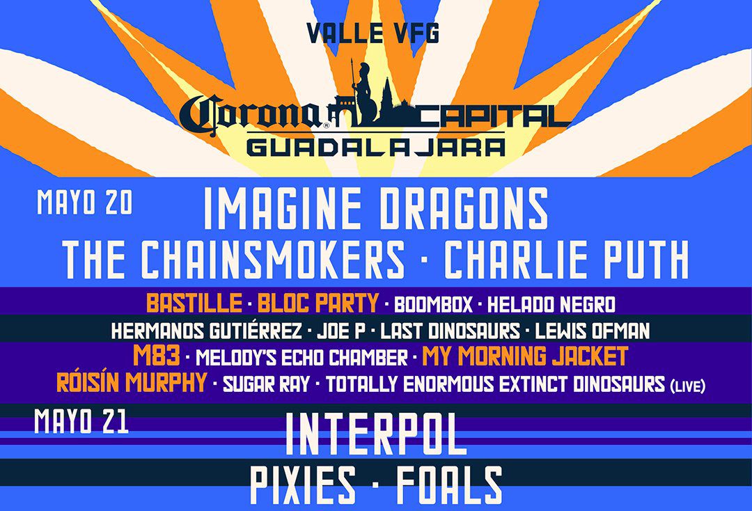 Corona Capital Guadalajara: este es el cartel oficial