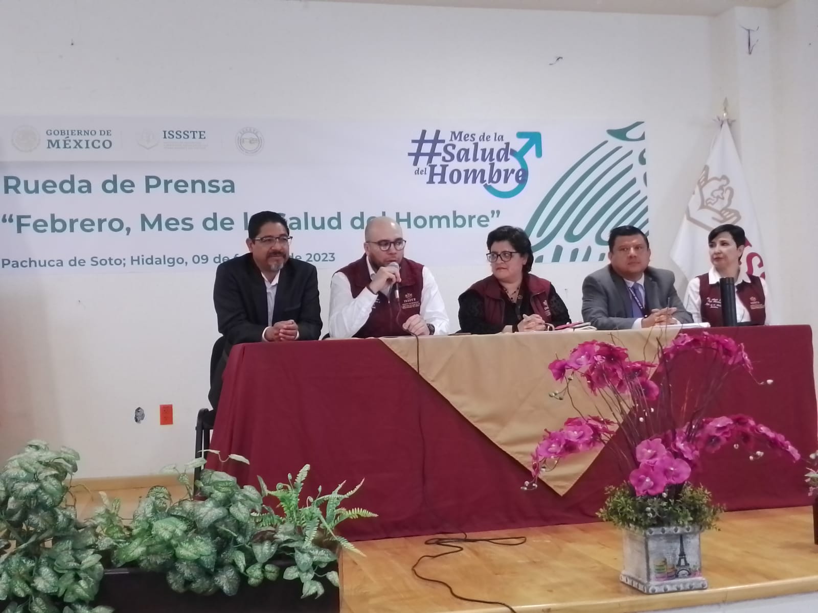 Promueve ISSSTE Hidalgo, “Febrero, mes de la salud del hombre”