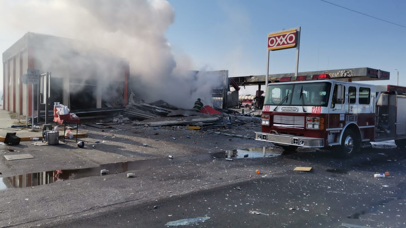 Explosión de gasolinera: Por más de 8 horas cerraron la carretera Tula-Tlahuelilpan