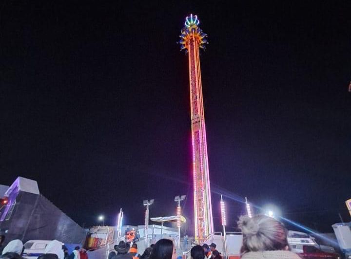 Falla juego mecánico en Feria de Tizayuca; no se registran lesionados