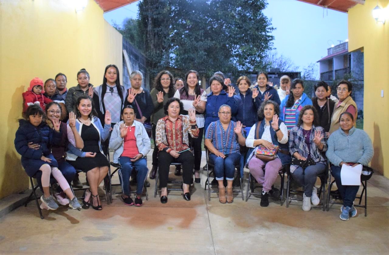 IHM gestiona acciones con instituciones y grupos de mujeres de la Huasteca